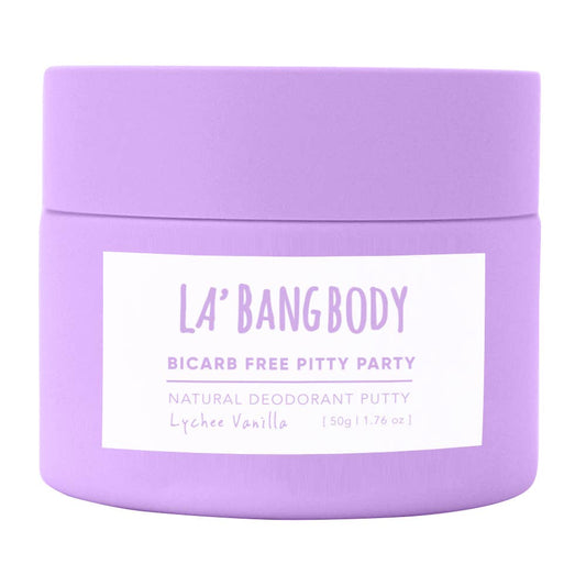 Bi-Carb Free - Lychee & Vanilla - Pitty Party Natural Deodor