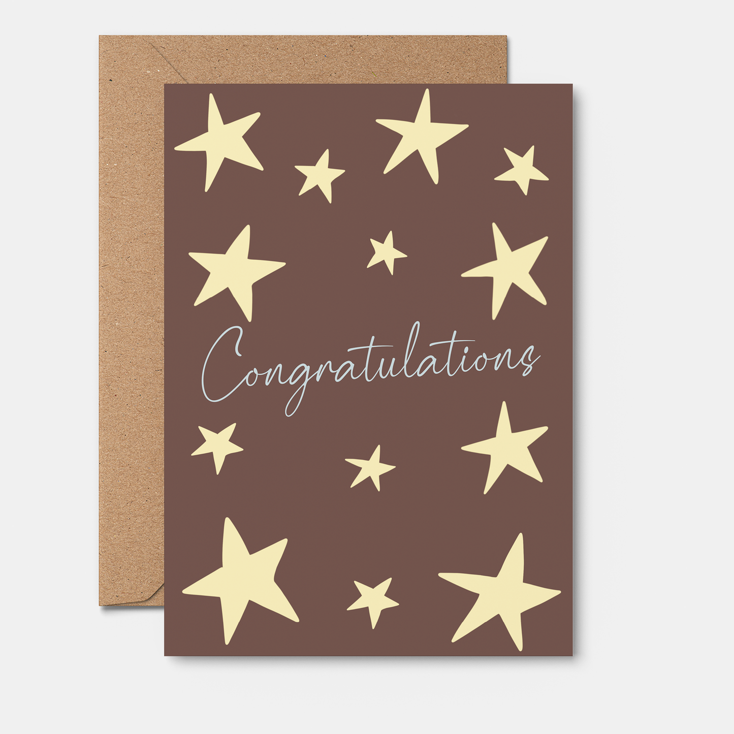 From Rosalie - Congratulations Star Greeting Card