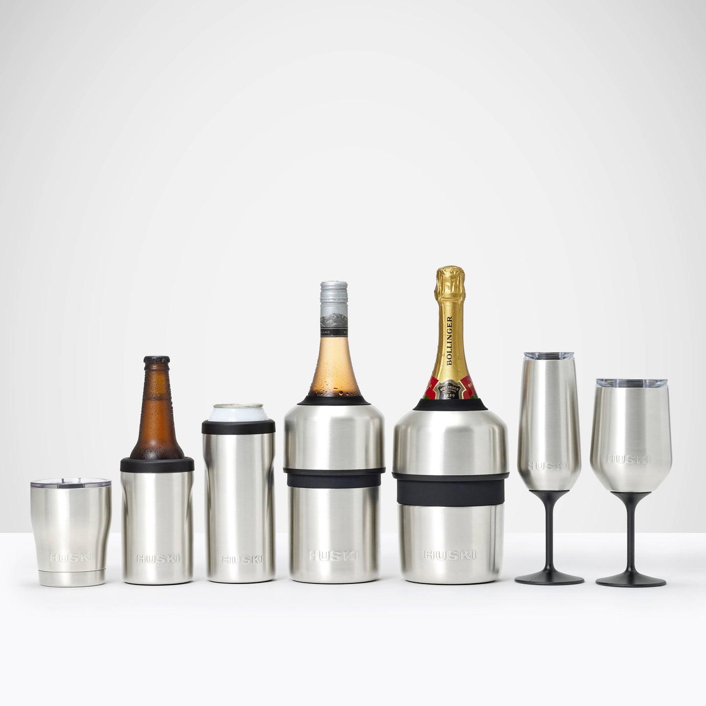 Huski Beer Cooler 2.0 - Stone Grey