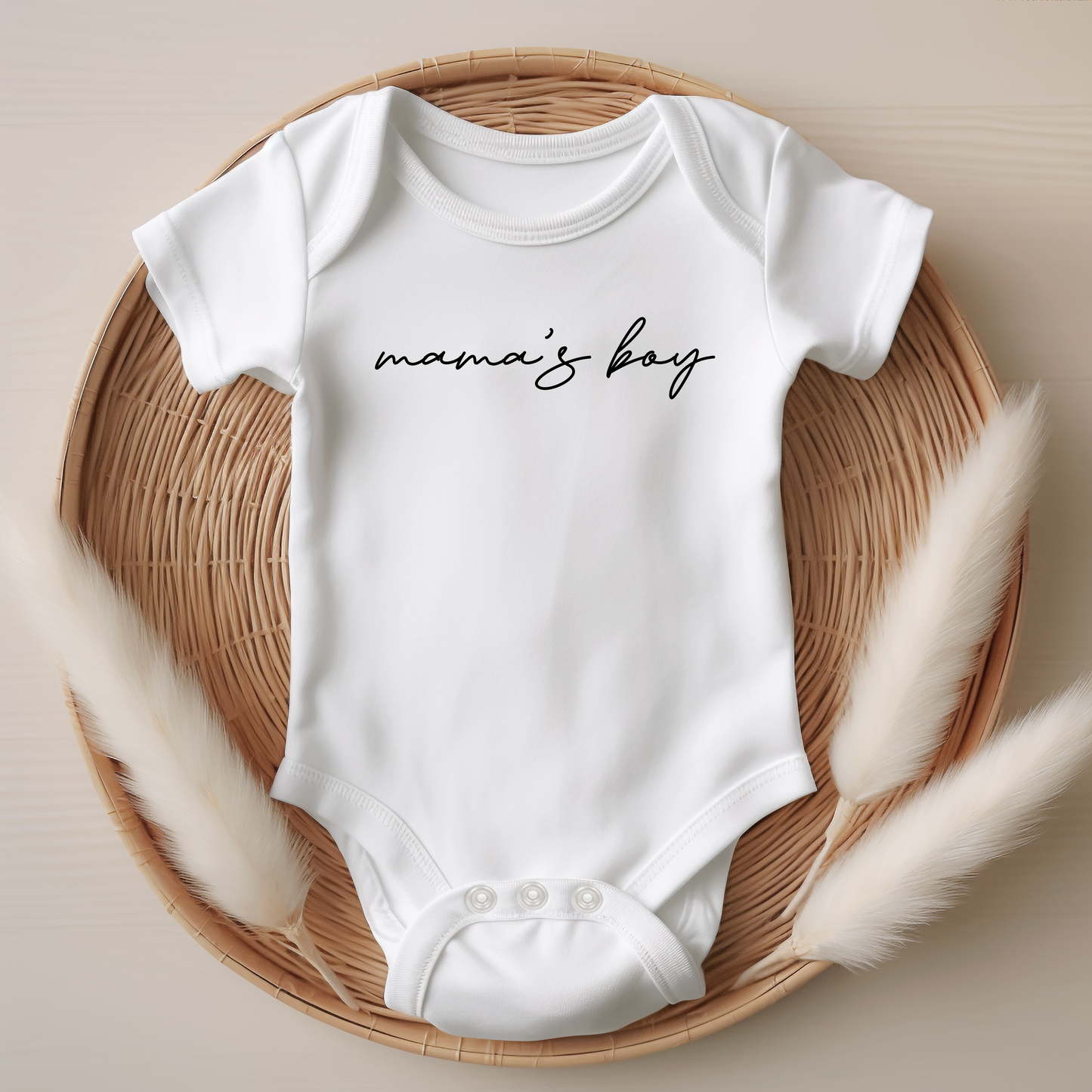 Mother's Day Customised Mama's Boy Onesies