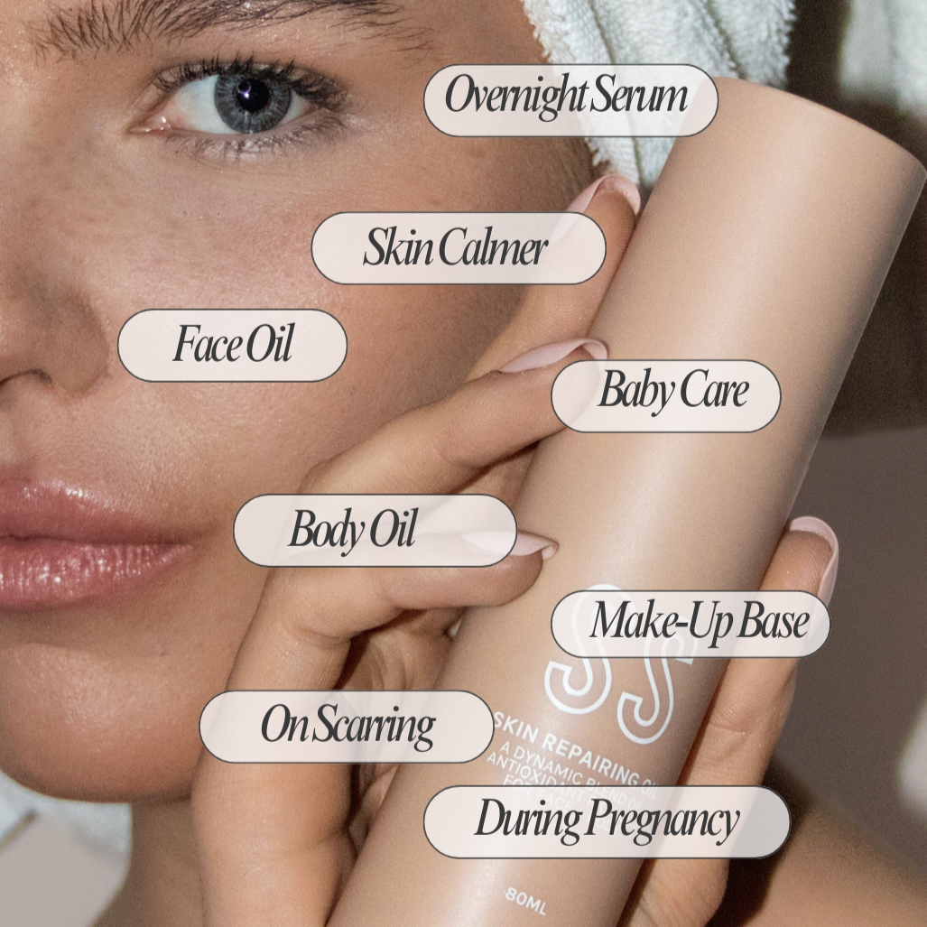 Skin Repairing Oil |
with Vegan Squalane and Sea Buckthorn