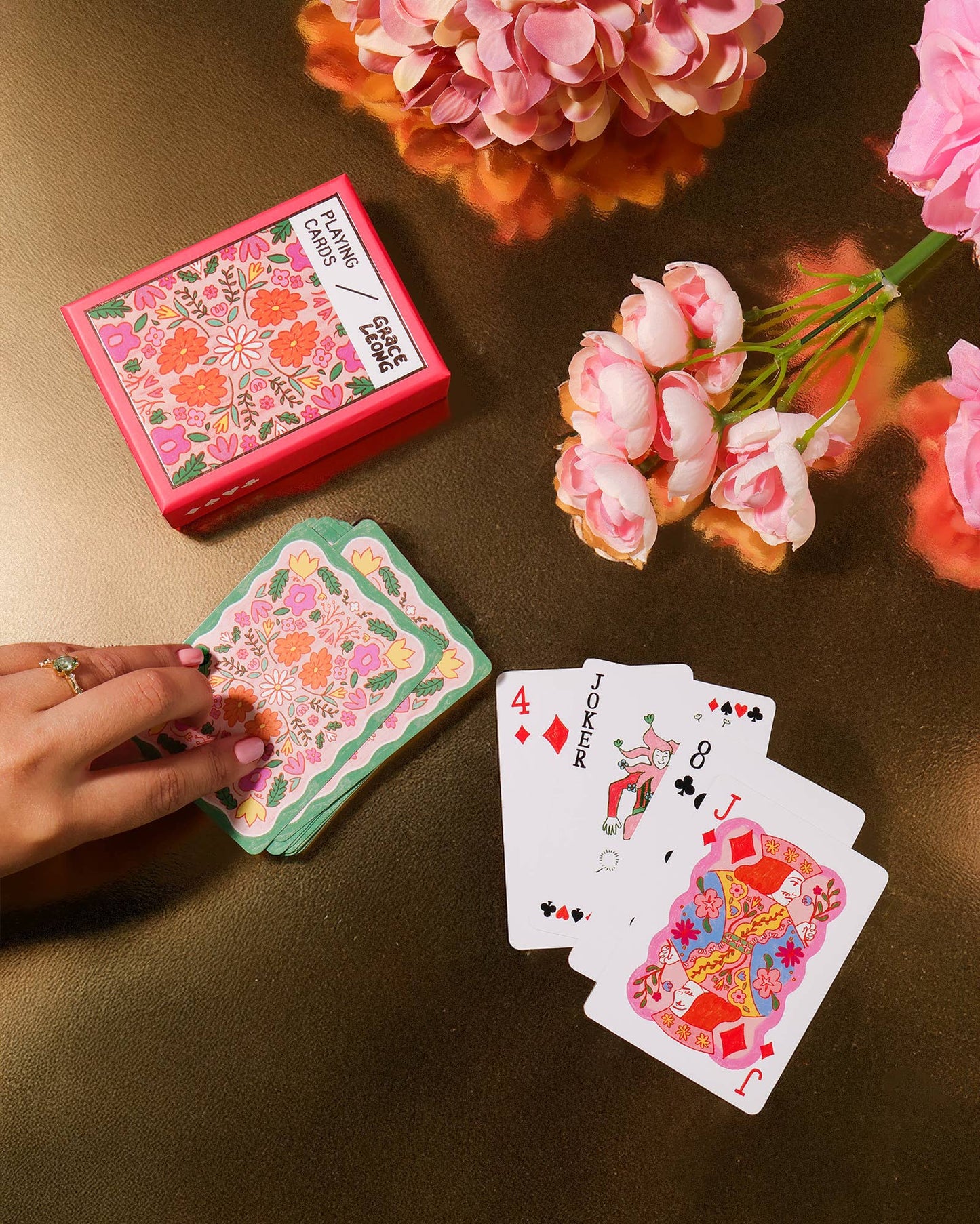 Journey Of Something - Flower Plus Playing Cards
