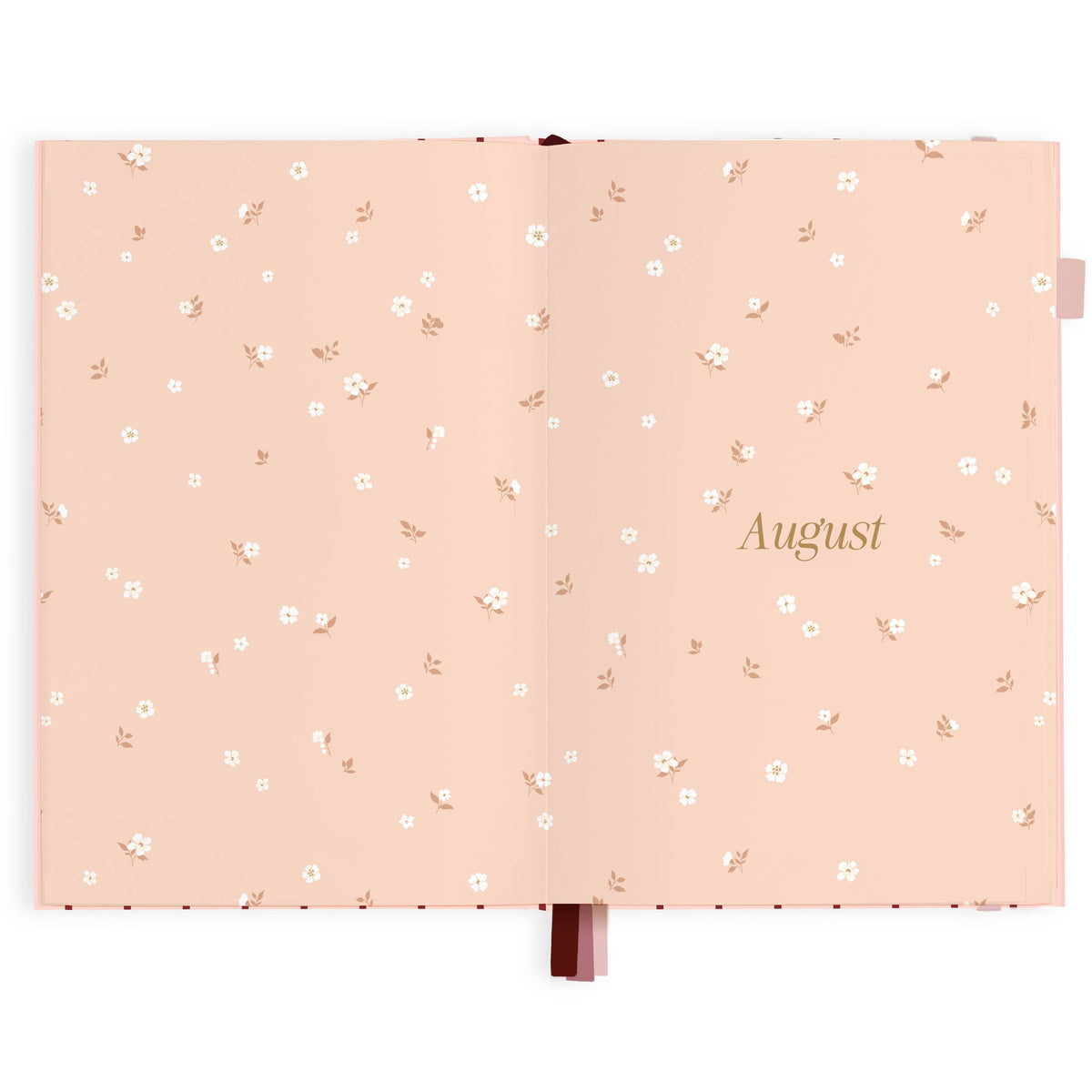 Fox & Fallow - 2027 Rose Pinstripe A5 Horizontal Planner