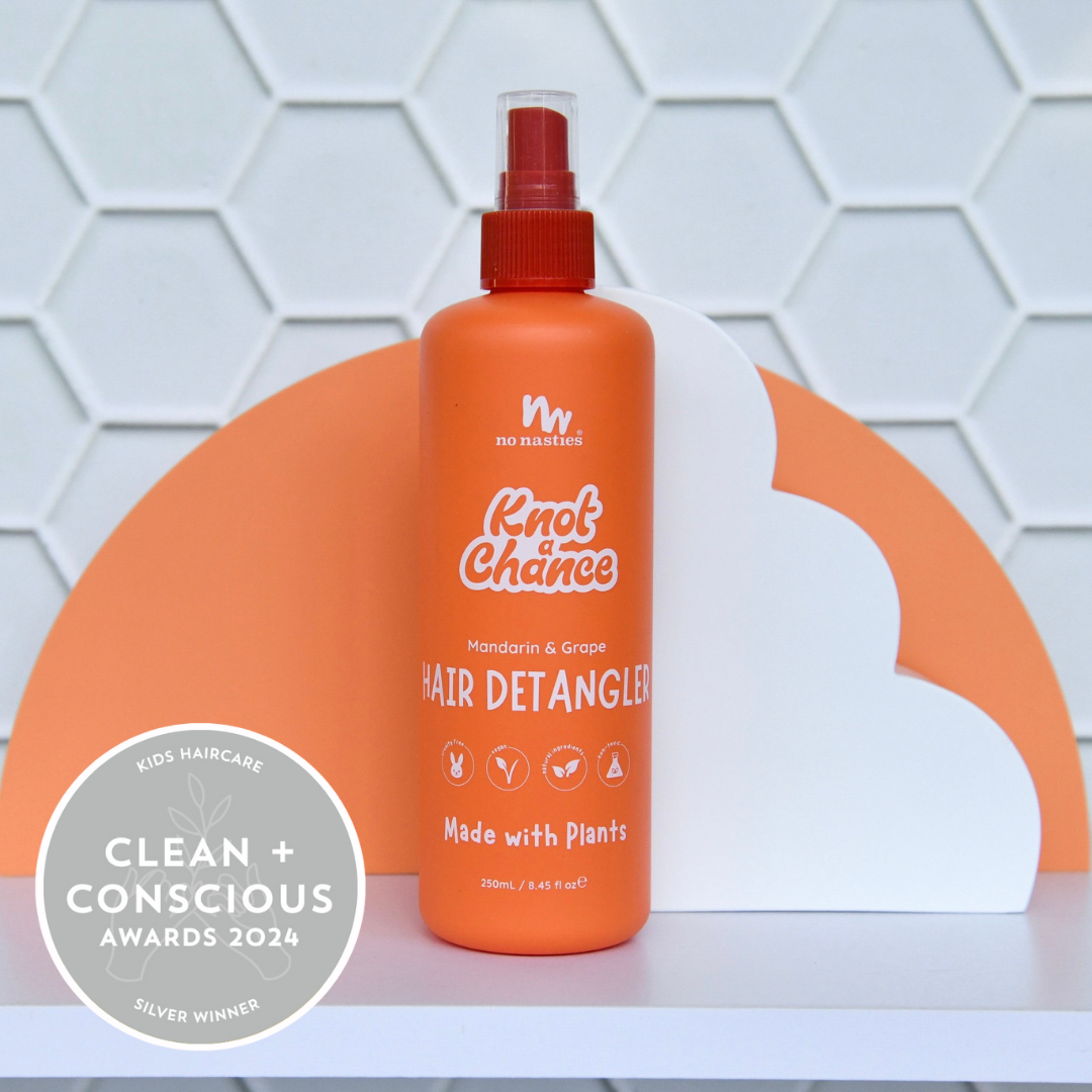 no nasties kids - Natural Plant Based Hair Detangler in Mandarin and Grape