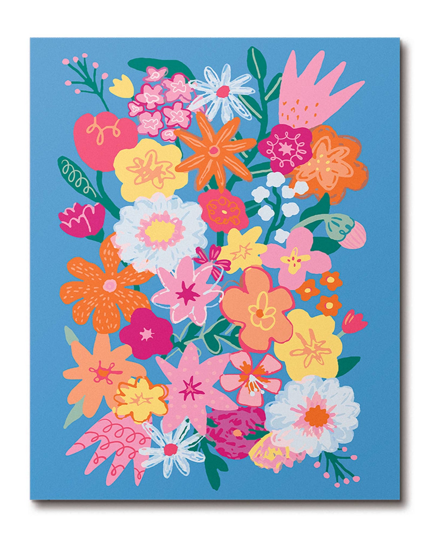 Journey Of Something - Paint by Numbers - Wildflowers