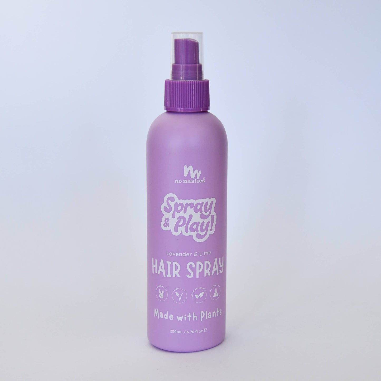 no nasties kids - Natural Alcohol Free Hair Spray in Lavender and Fresh Lime