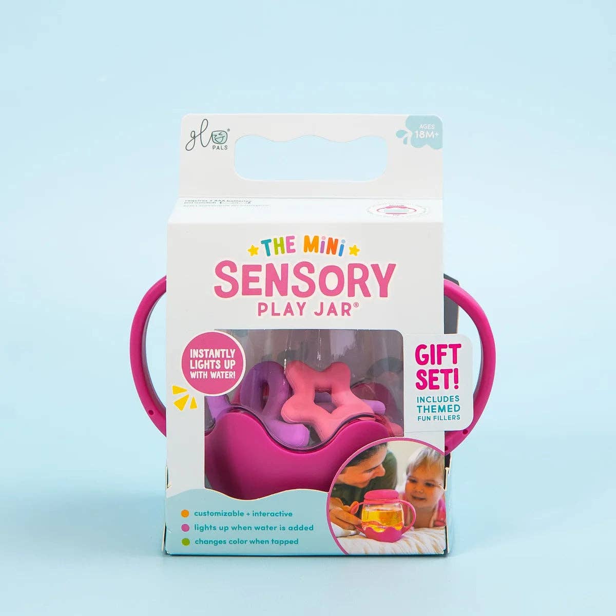 Jellystone Designs - Mini Sensory Play Jar® Gift Set - PINK Gumdrop