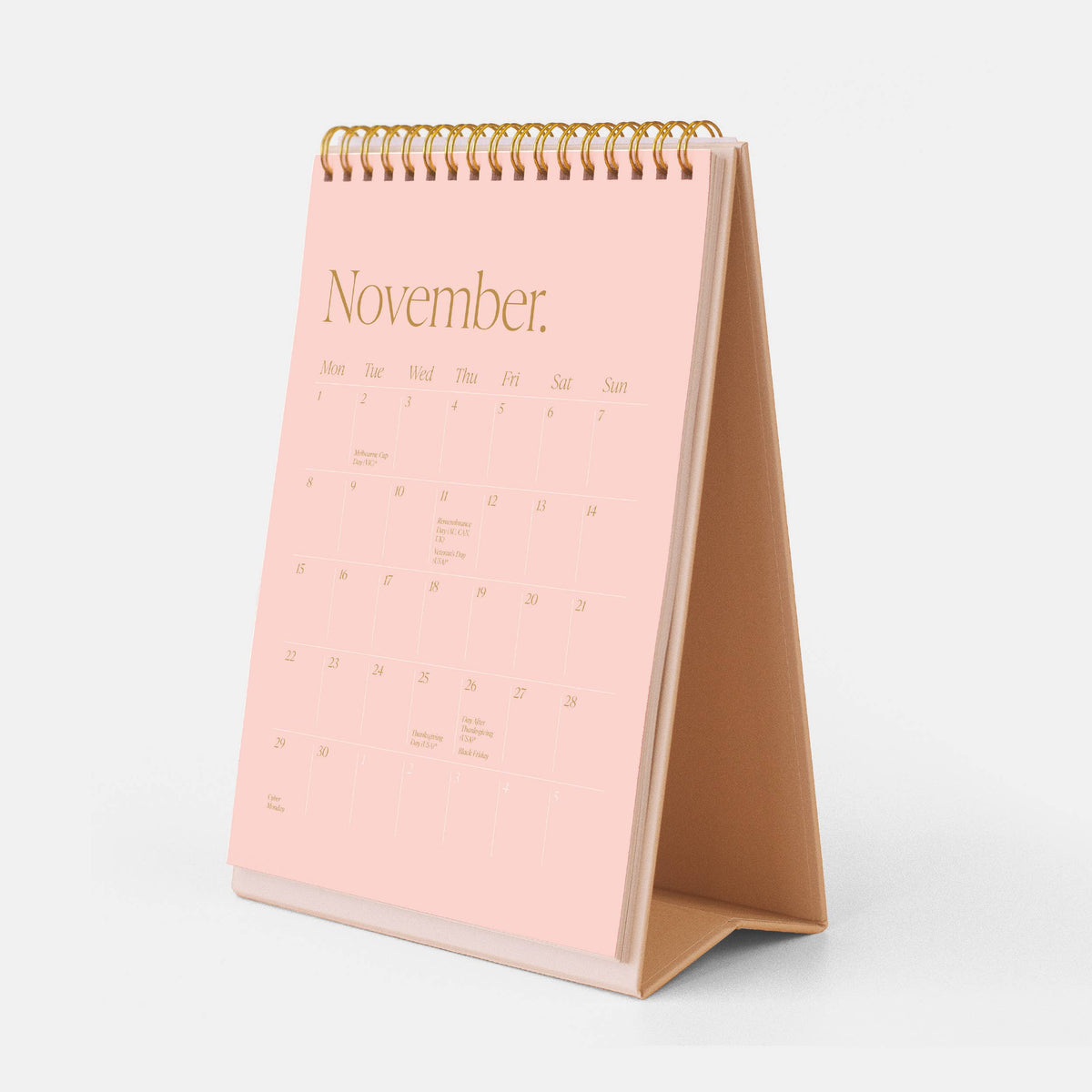 Fox & Fallow - 2027 Desk Calendar