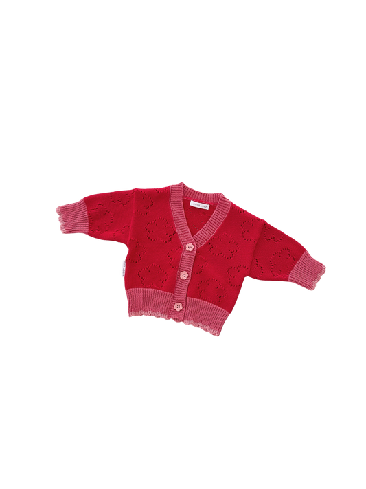 CARDIGAN | SCARLET