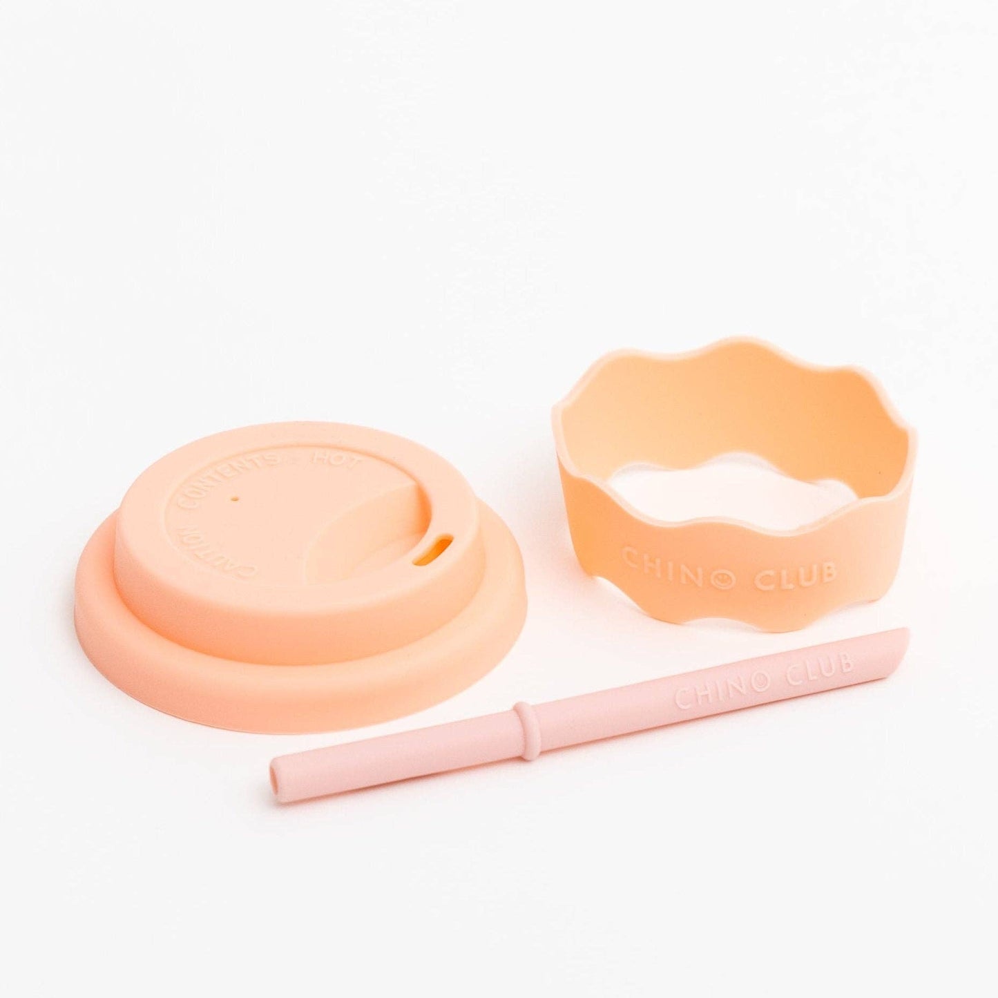 4oz Pink Lid Straw Band Accessory Kit