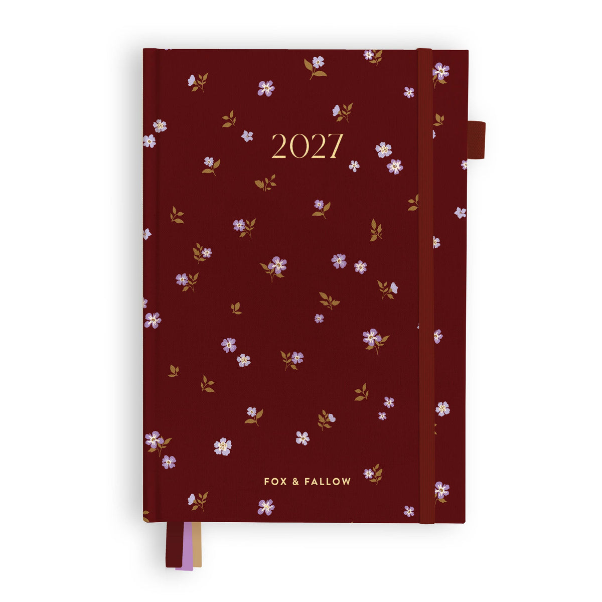 Fox & Fallow - 2027 Cherry Wisteria A5 Vertical Planner
