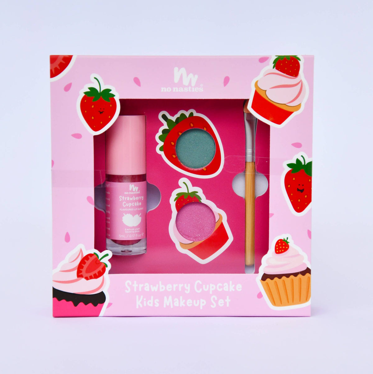 no nasties kids - Strawberry Cupcake No Nasties Natural Makeup Gift Set
