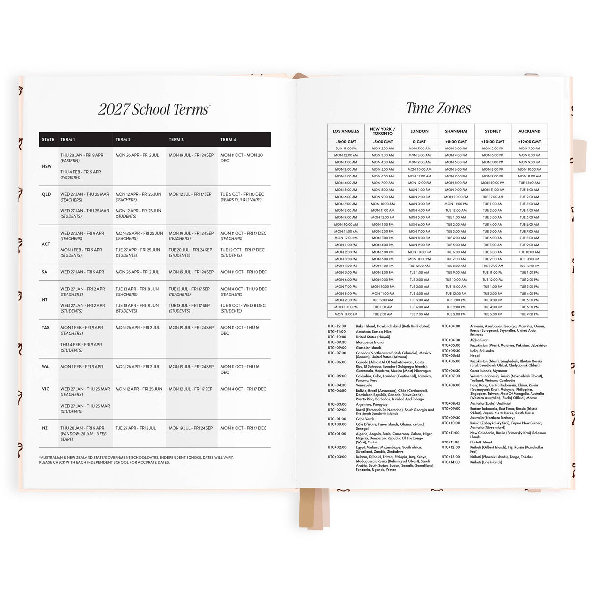 Fox & Fallow - 2027 French Bows A5 Vertical Planner