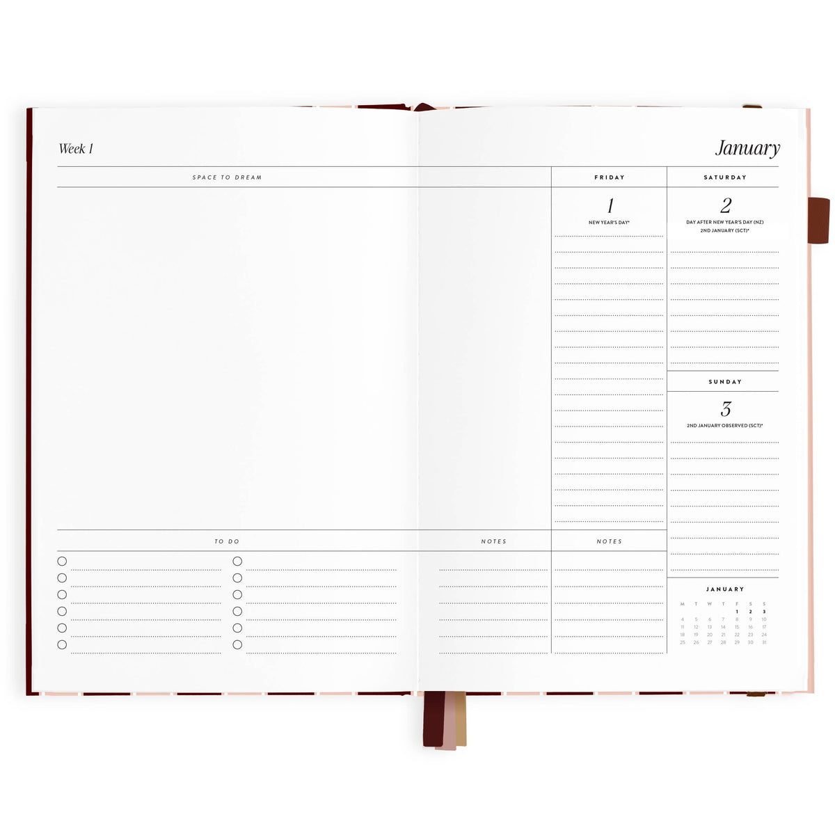 Fox & Fallow - 2027 Sorrento A5 Vertical Planner