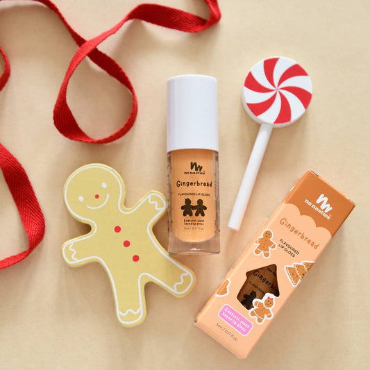 Christmas Limited Edition Natural Kids Lip Gloss Gingerbread