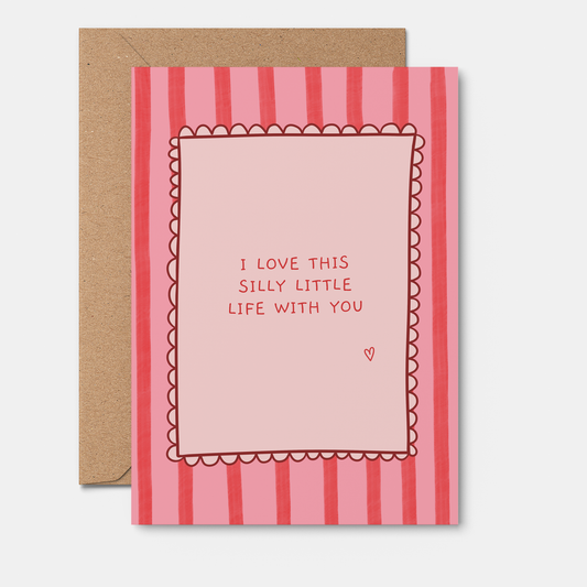 From Rosalie - Valentine's Day Card | Silly Little Life | Cute Love Card