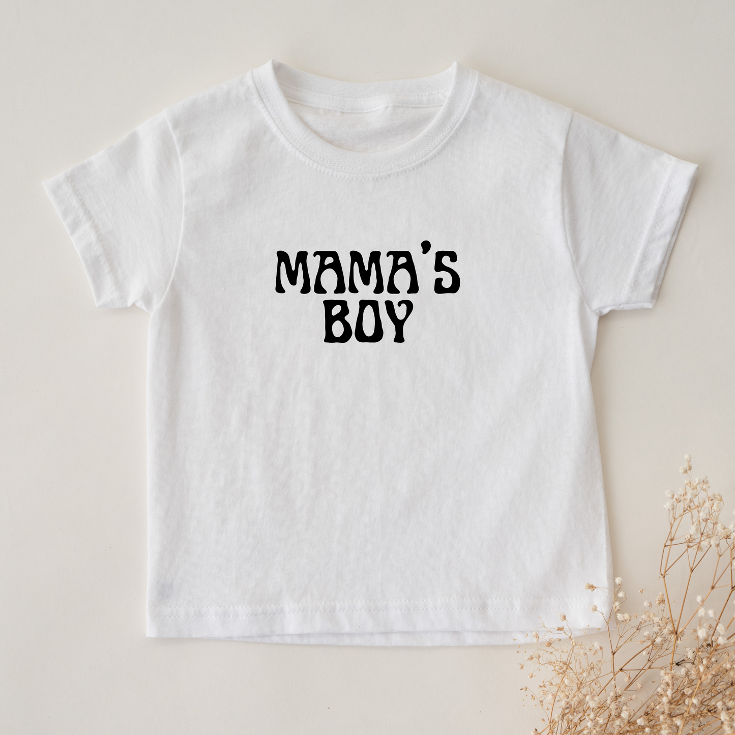 Customised Mama's Boy Mother's Day T-Shirts