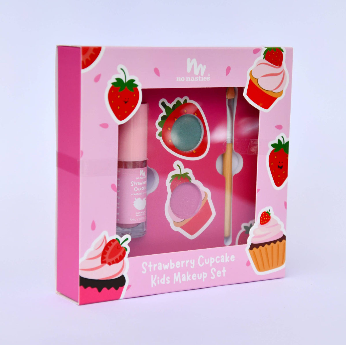 no nasties kids - Strawberry Cupcake No Nasties Natural Makeup Gift Set