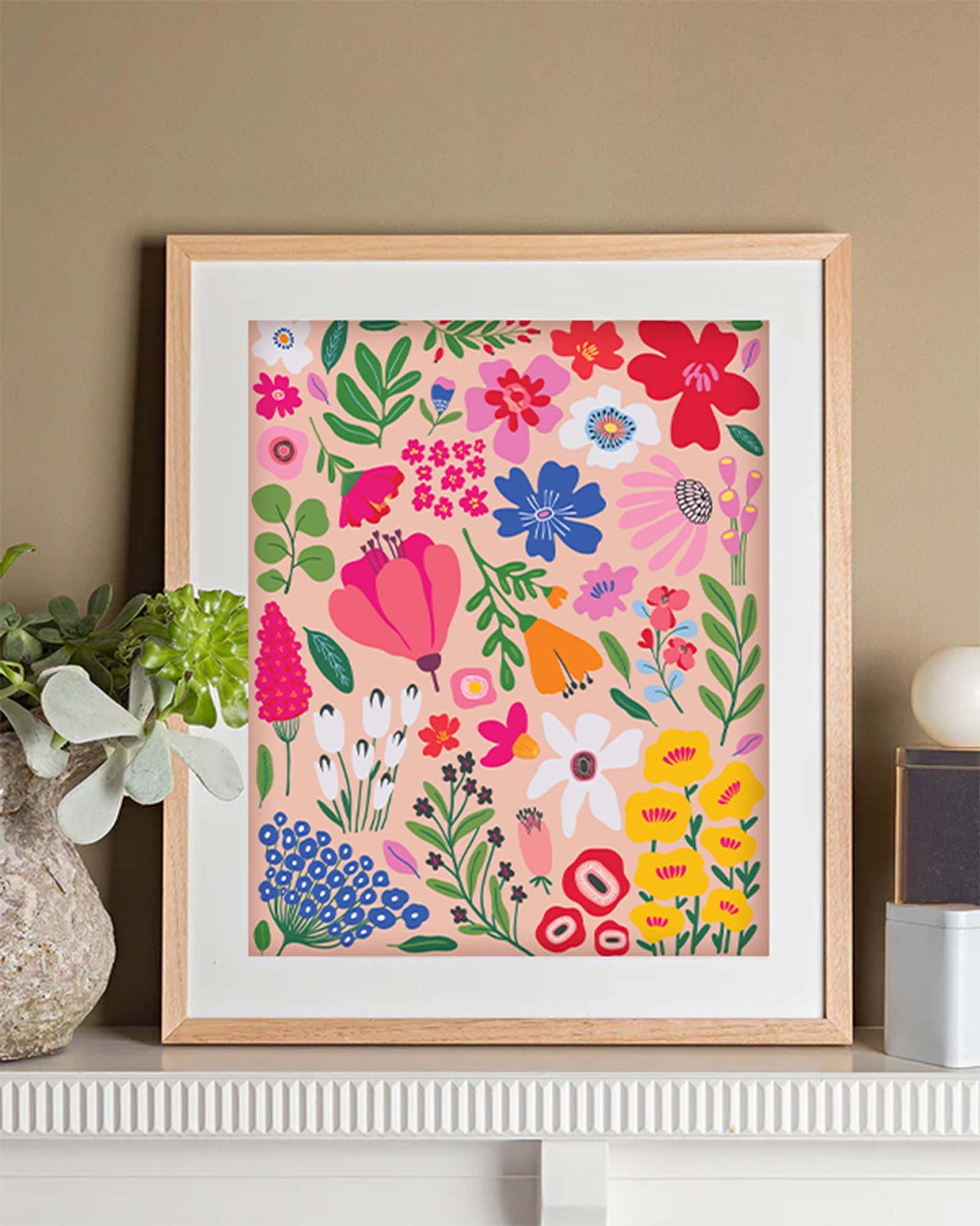 Paint by Numbers - Pressed Flowers