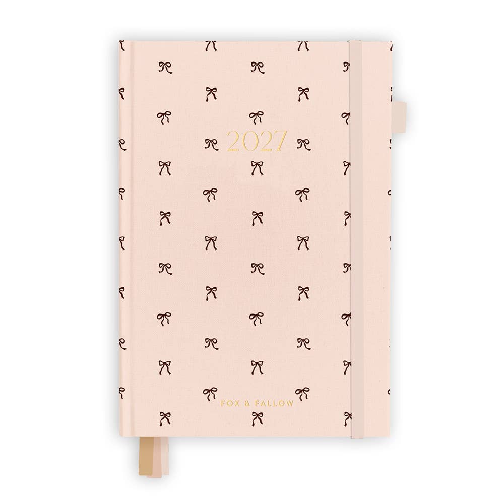Fox & Fallow - 2027 French Bows A5 Vertical Planner