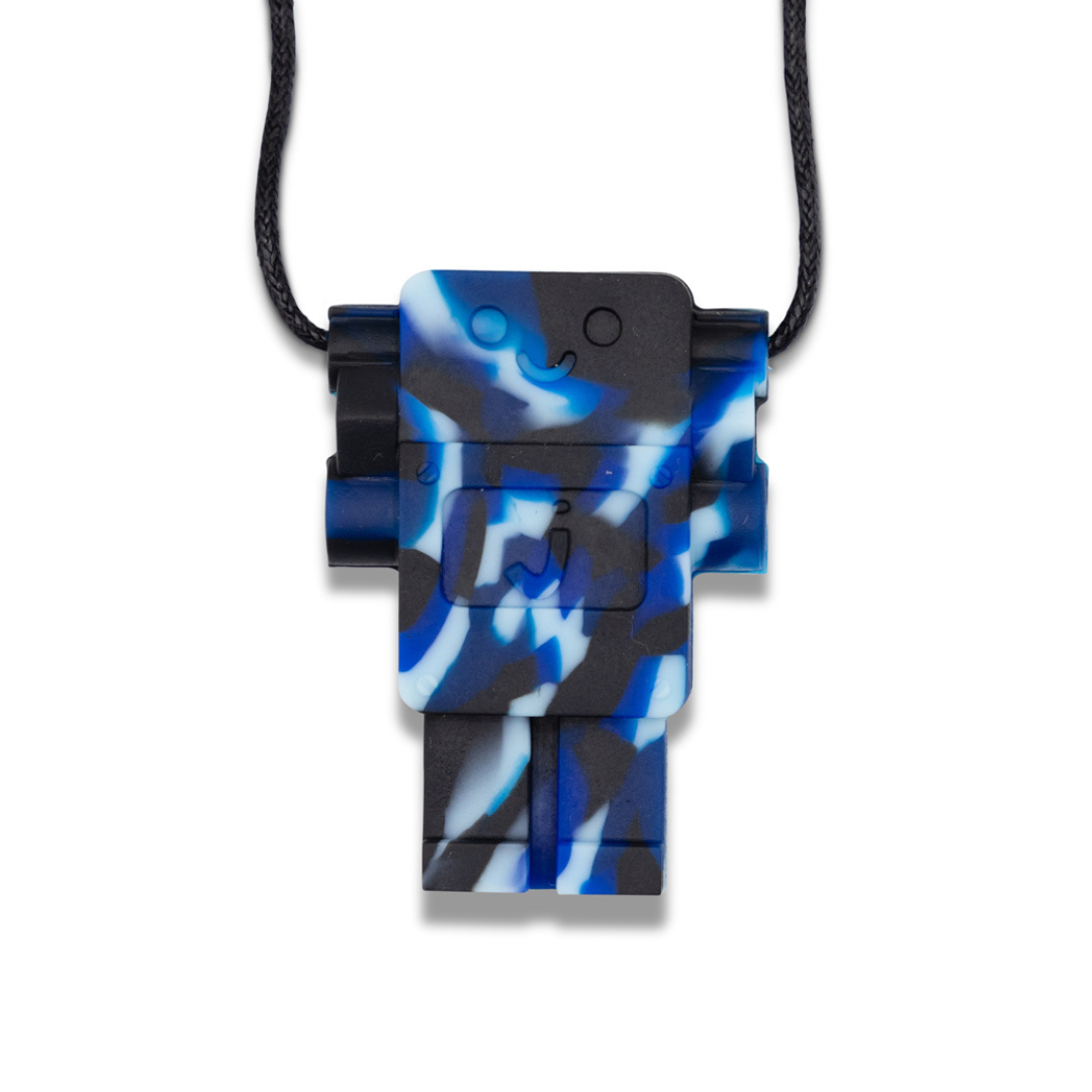 Jellystone Designs - Robot Pendant: Blue Hawaiian