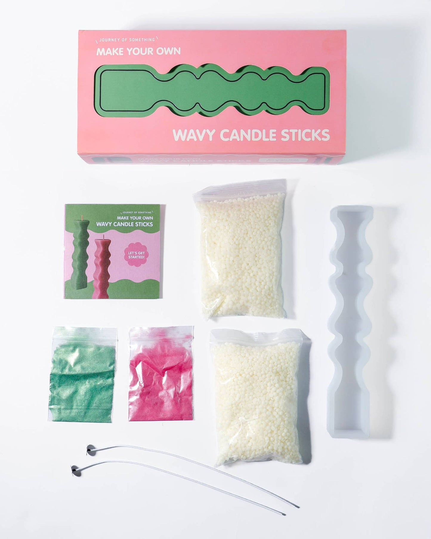 Make Your Own Wavy Candle Sticks