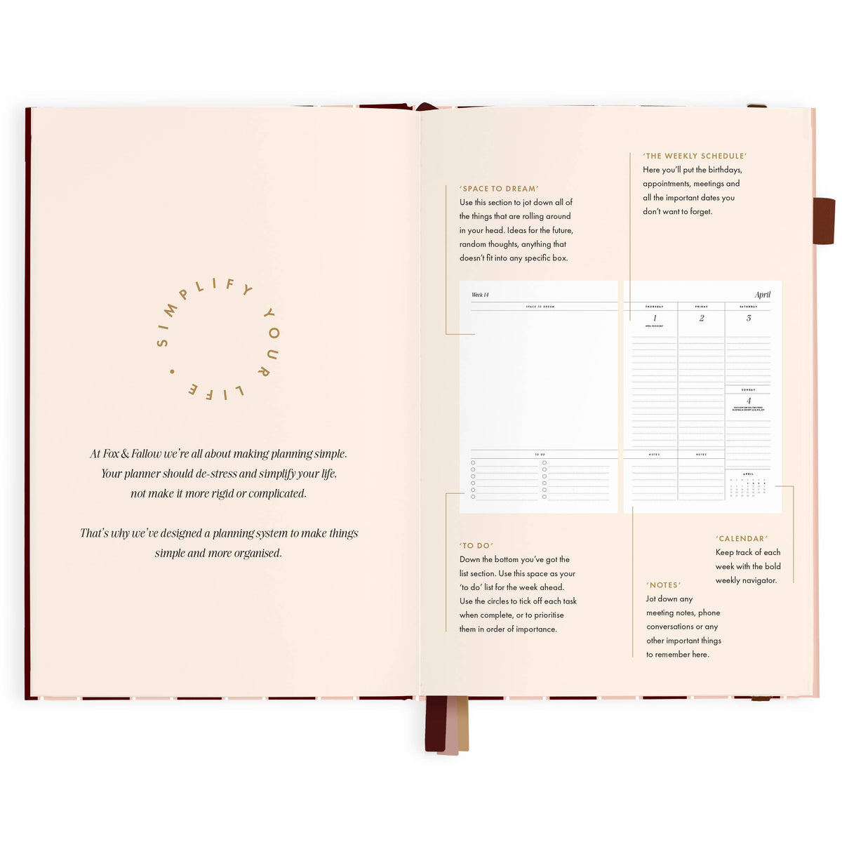 Fox & Fallow - 2027 Sorrento A5 Vertical Planner