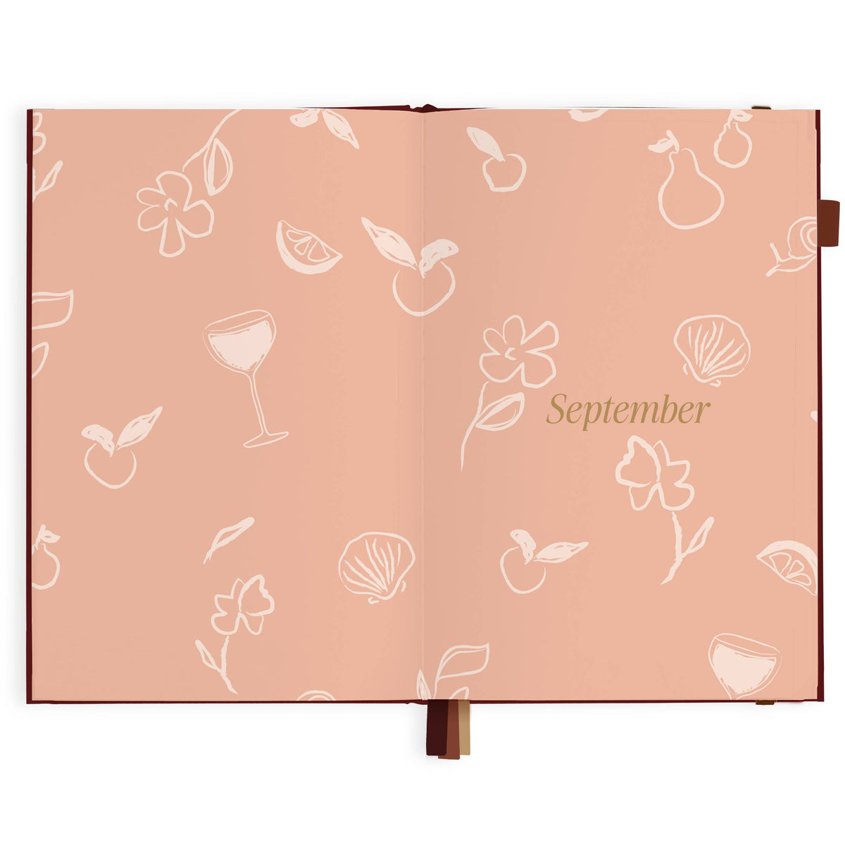 Fox & Fallow - 2027 Cherry A5 Horizontal Planner