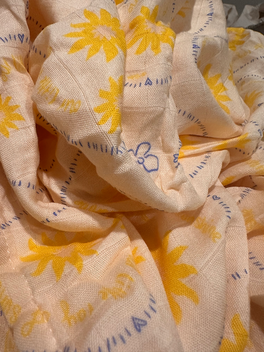The Name Nest - Our little ray of sunshine Baby Wrap