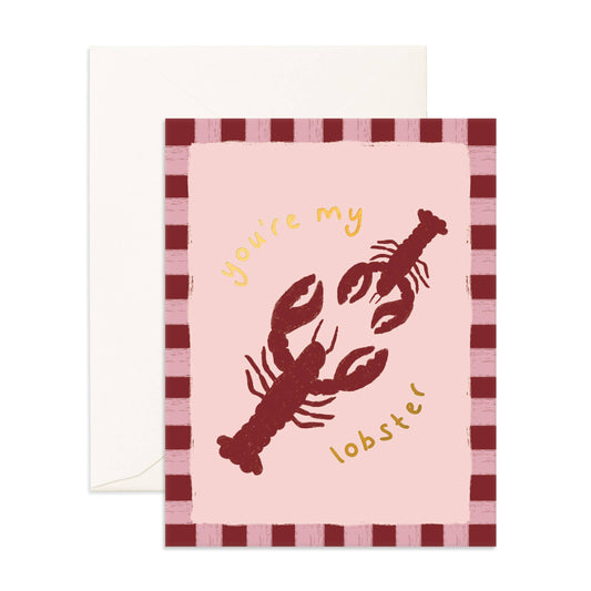 You’re My Lobster Greeting Card