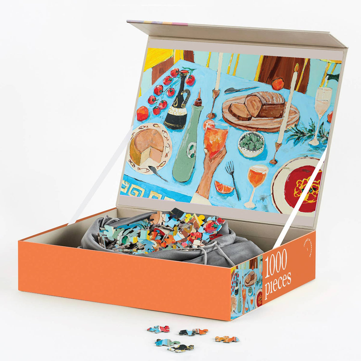 1000 Piece Jigsaw Puzzle - Feast On The Sunlit Terrace
