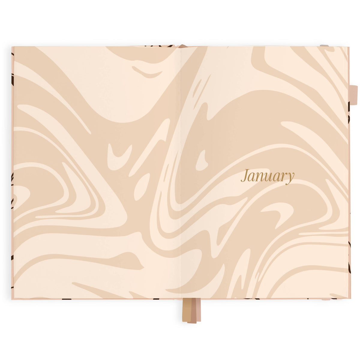 Fox & Fallow - 2027 Amalfi Latte A5 Vertical Planner