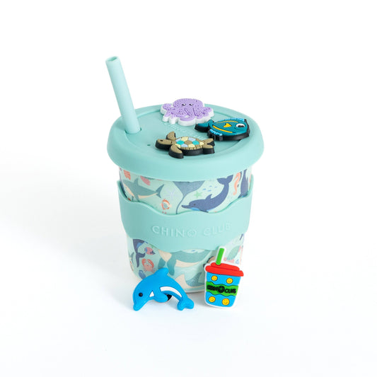 Sea Creatures Chino Charm Cup 8oz