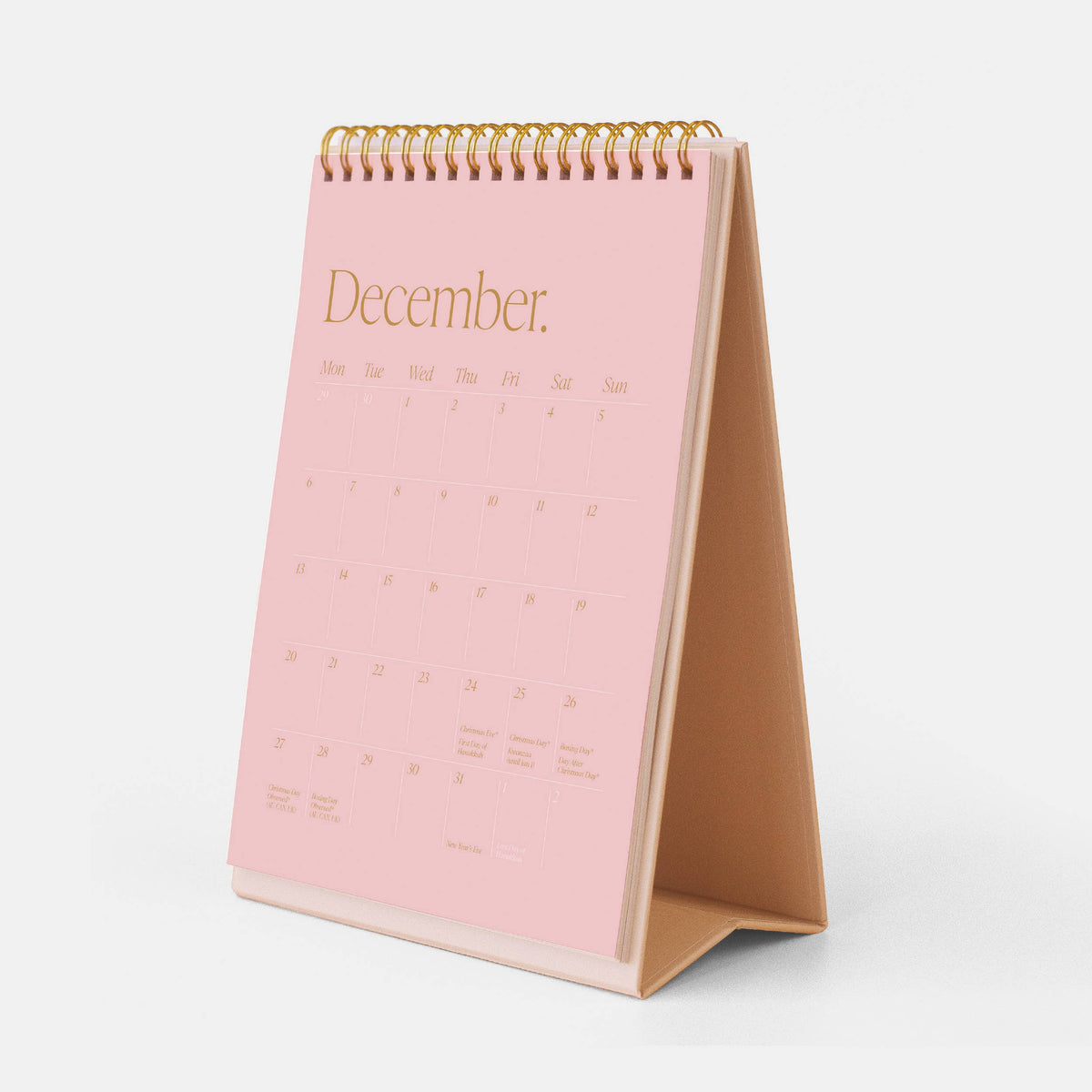 Fox & Fallow - 2027 Desk Calendar