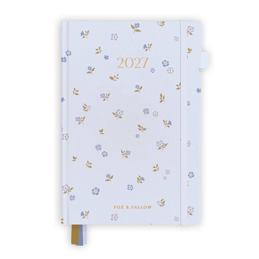 Fox & Fallow - 2027 Cornflower A5 Horizontal Planner