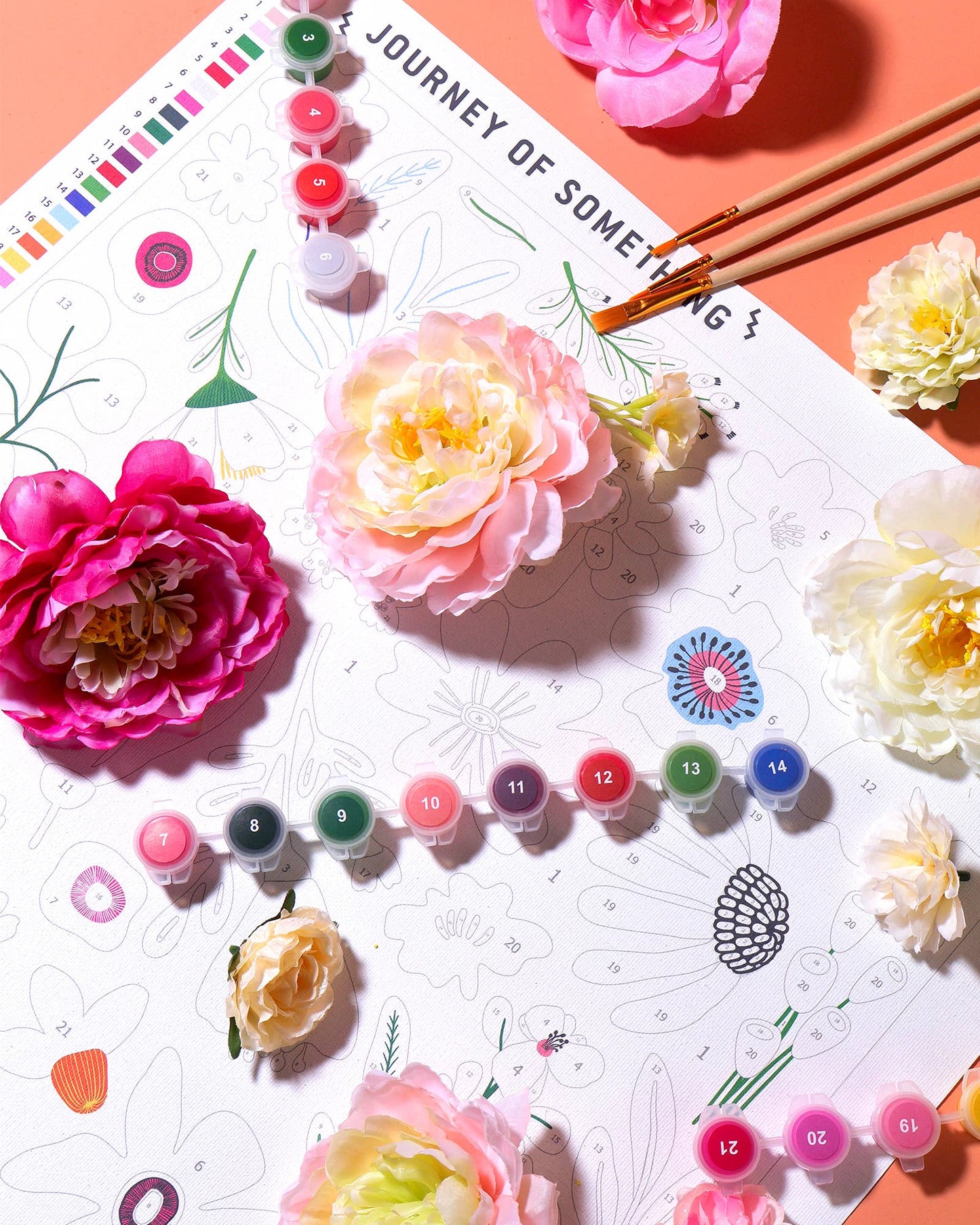 Paint by Numbers - Pressed Flowers