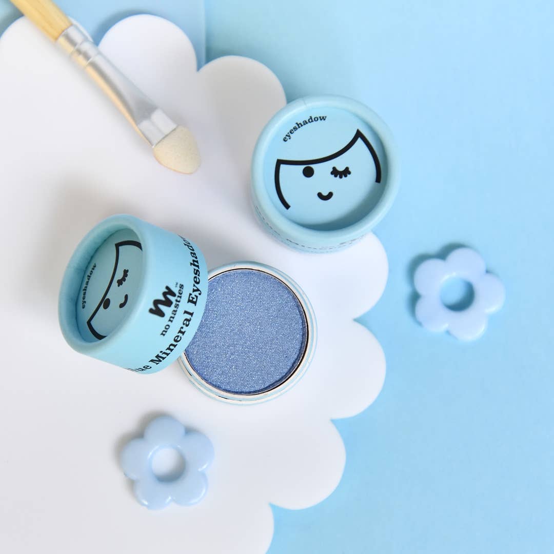 Kids Eco Natural Pressed Eyeshadow & Blush: Purple Eyeshadow