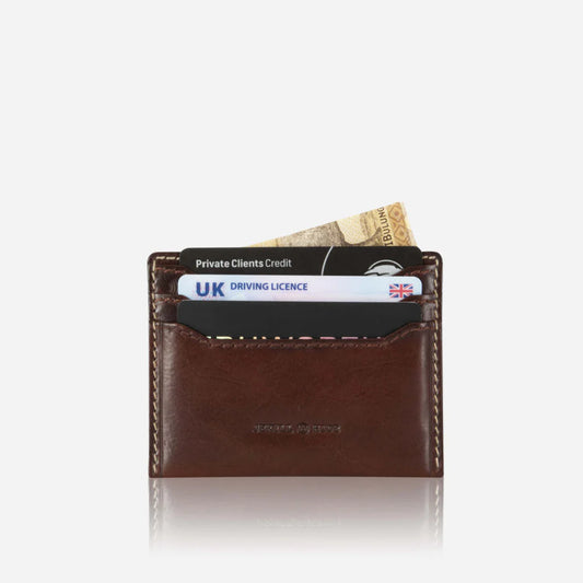 Leather Card Holder - Mocha
