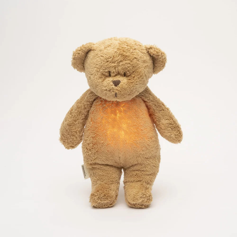 Moonie Organic Humming Bear - Cappuccino