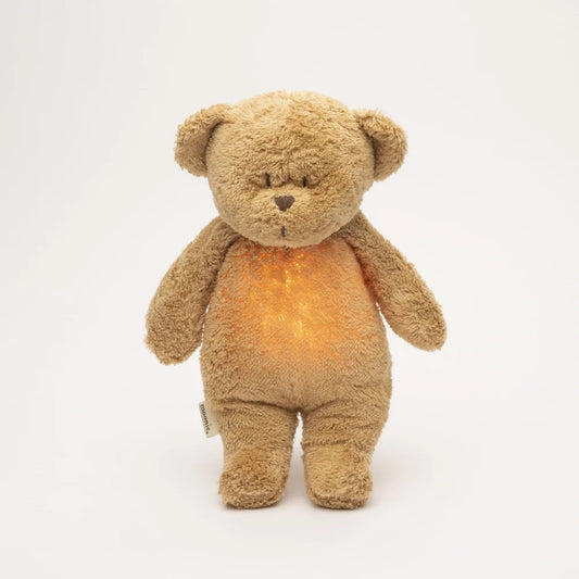 Moonie Organic Humming Bear - Cappuccino