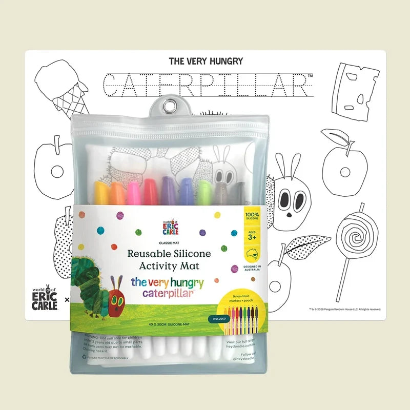 The Very Hungry Caterpillar Classic Colouring & Doodle Mat