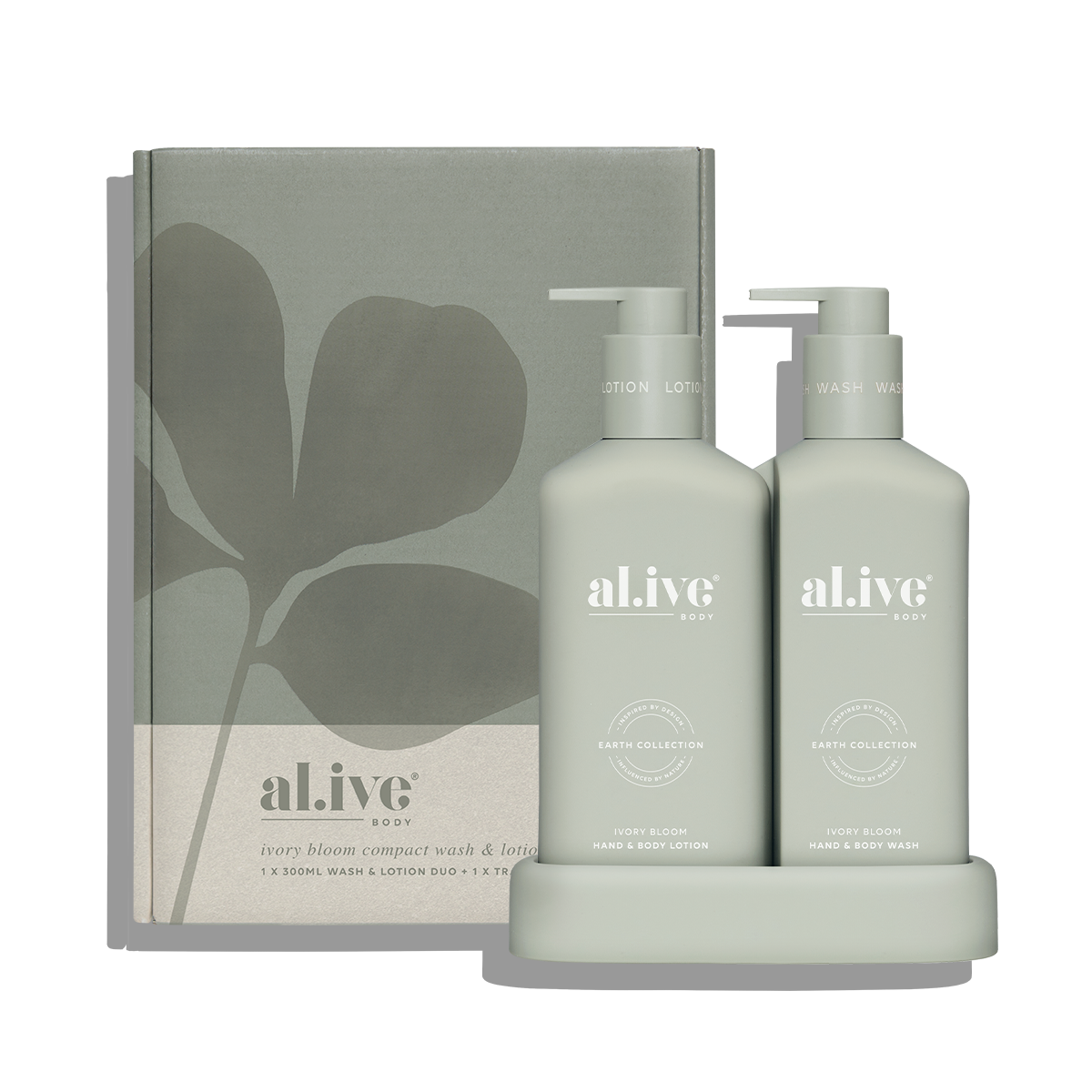 Compact Hand & Body Wash Duo - Ivory Bloom