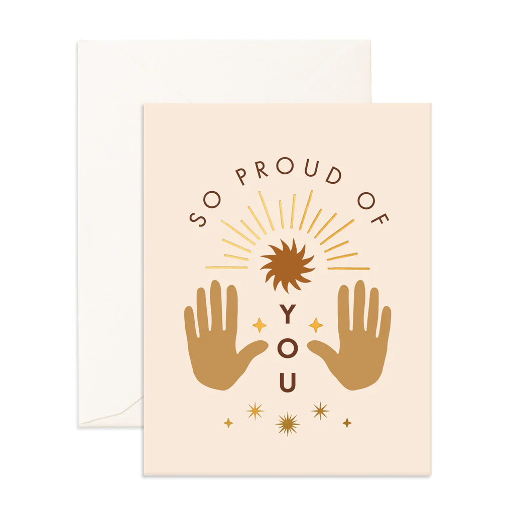 Proud Of You Sol Greeting Card
