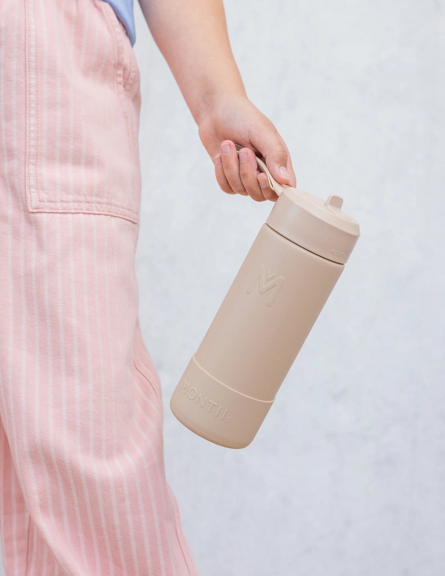 475ml Fusion Drink Bottle Sipper - Sand