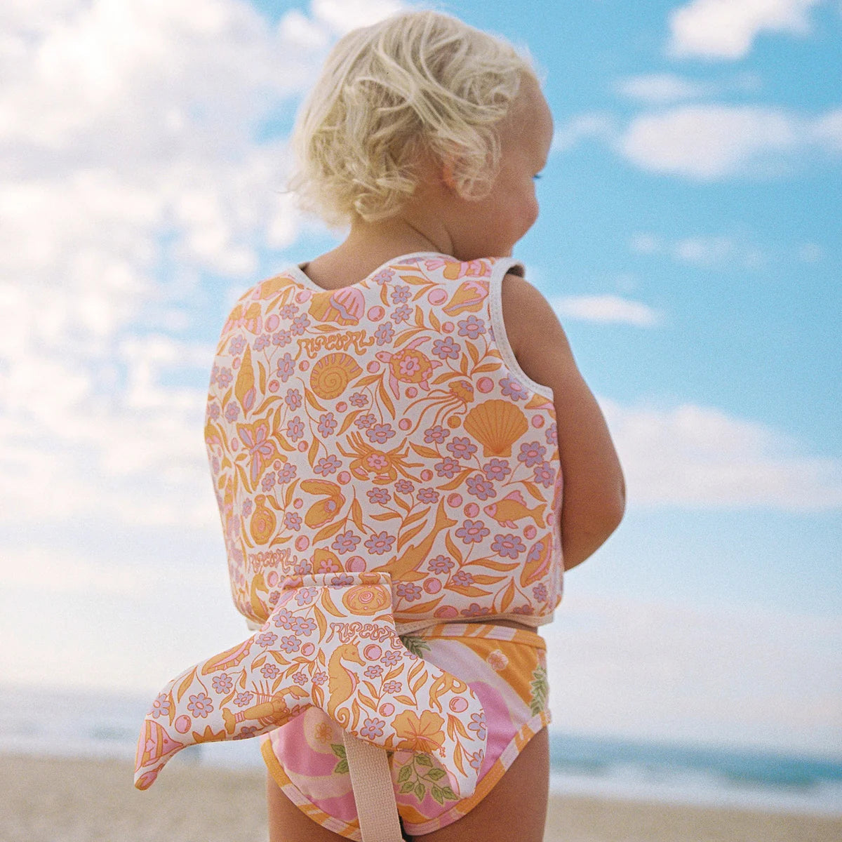 SUNNYLiFE Kids Swim Vest Ripcurl Ocean Magic 1-2Y