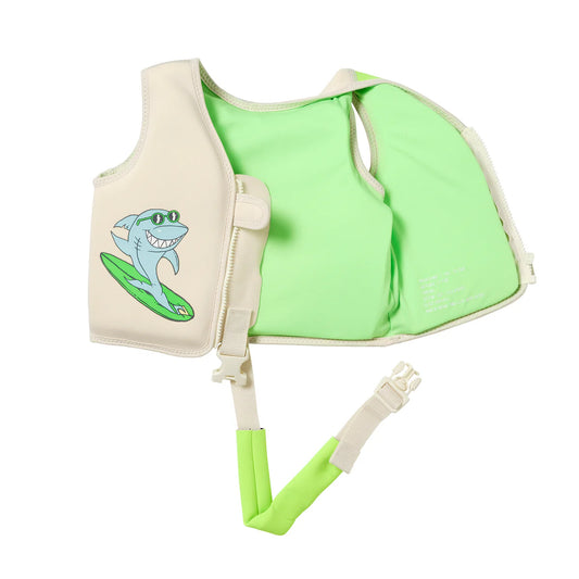 SUNNYLiFE Kids Swim Vest Ripcurl Shred Shark 2-3Y