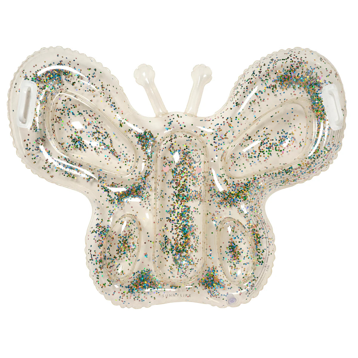 SUNNYLiFE Kids Lie-On Float Cotton Candy Glitter