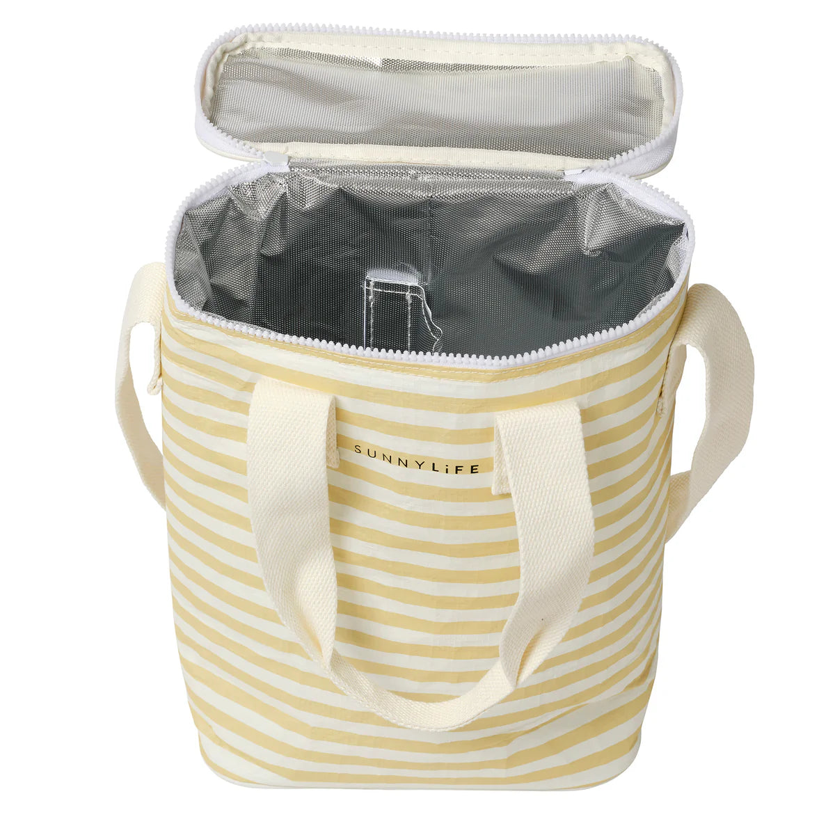SUNNYLiFE Light Cooler Drinks Bag | Butternut Stripe