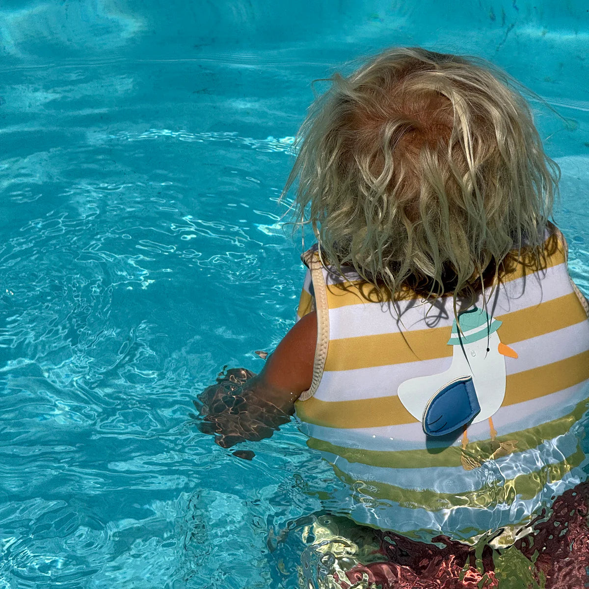SUNNYLiFE Kids Swim Vest Sammy the Seagull 2-3Y