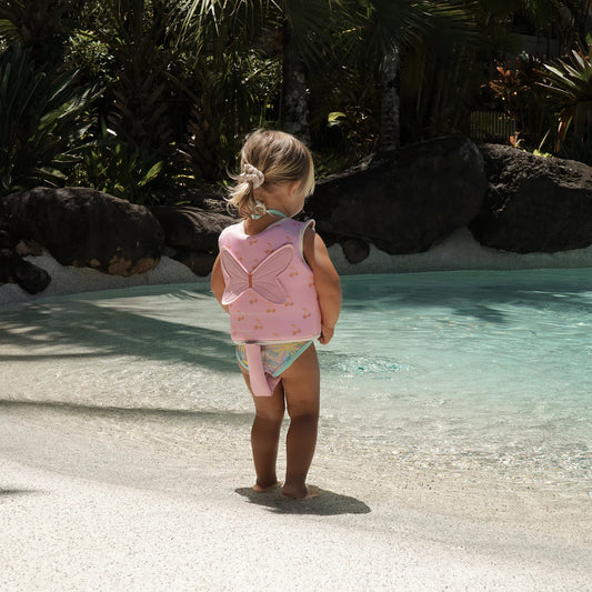SUNNYLiFE Kids Swim Vest Cotton Candy 1-2Y